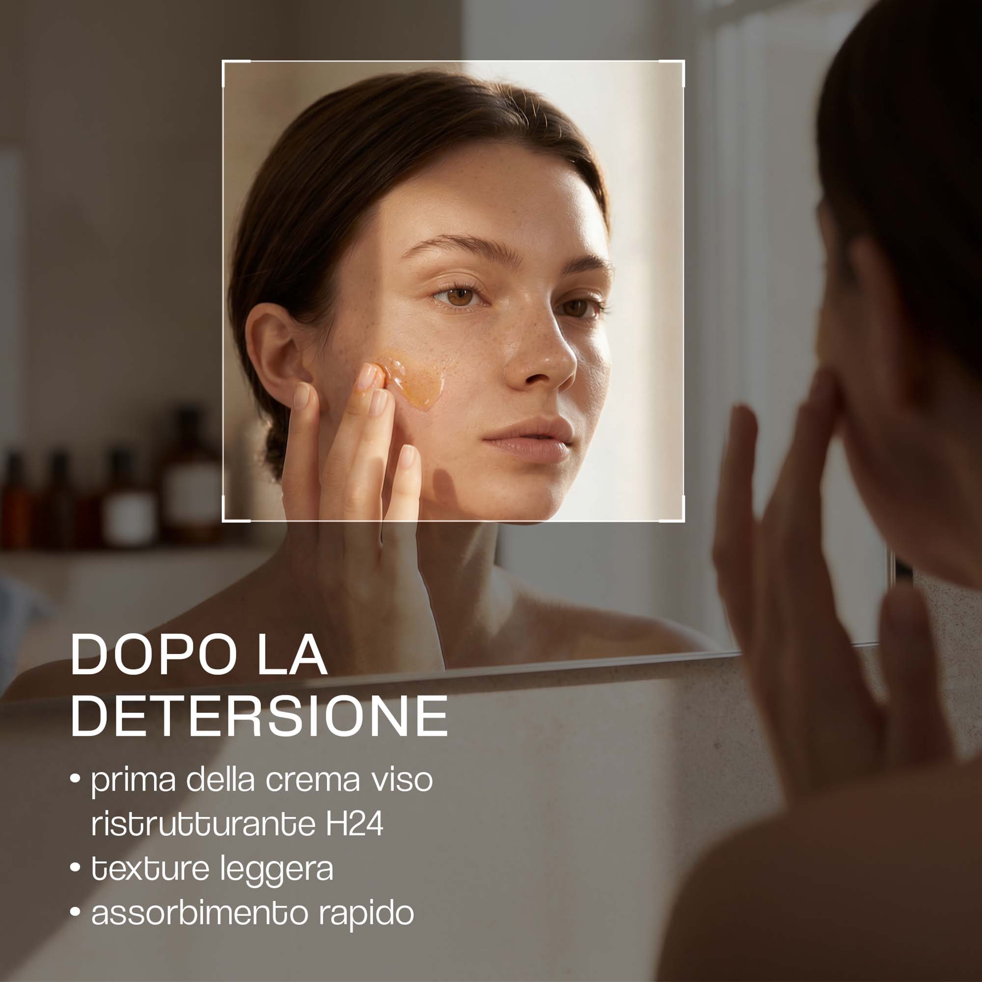 Visual editoriale applicazione BIOVITA C